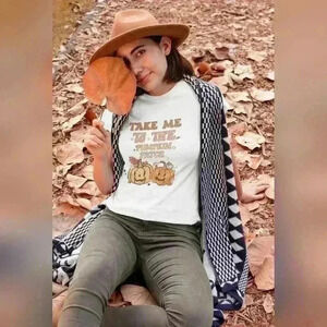 Nataly thyme take me to the pumpkin patch tee shirt